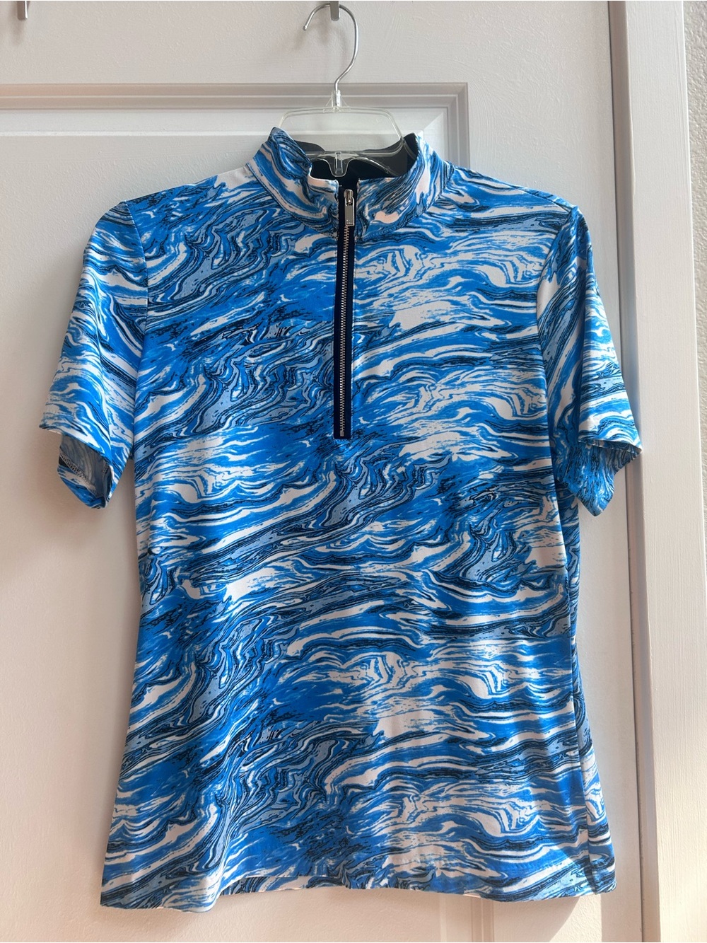 Tail Blue & White Marble-Print Women’s Golf